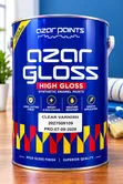 Azar Gloss Varnish - Clear, High-Gloss Finish - 1