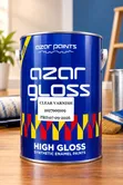 Azar Gloss Varnish - Clear, High-Gloss Finish - 2