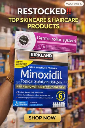 Kirkland Minoxidil & Derma Roller (Hair Care)