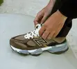 New Balance 9060 "Dark Mushroom" Sneakers - 1