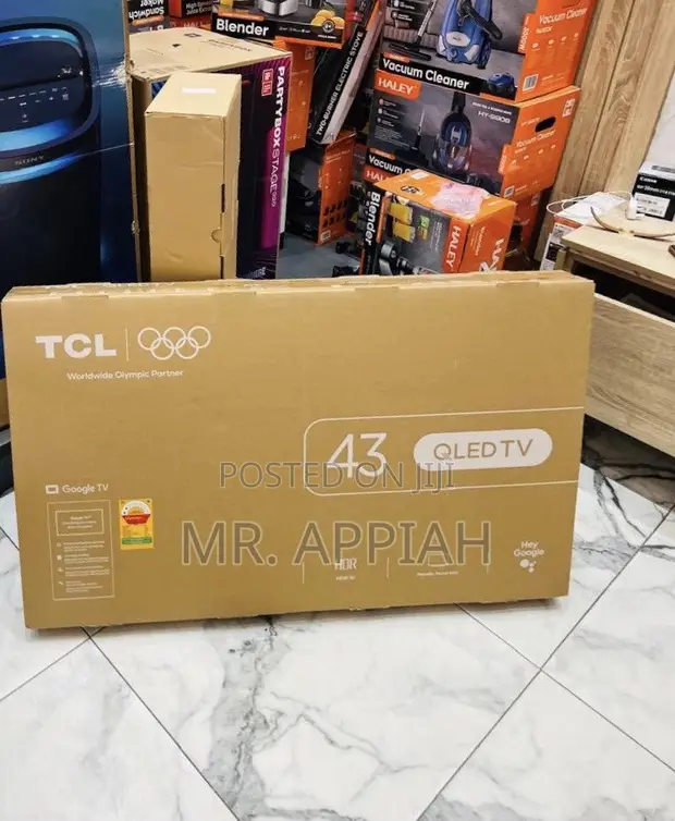 Adorable TCL 43” QLED Smart Android Television - 1