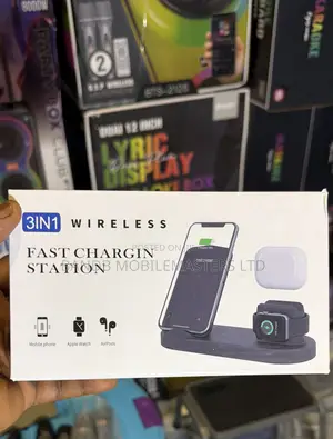 3-in-1 Wireless Fast Charging Station