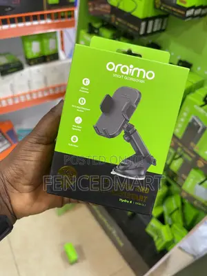 Oraimo Hydra 4 Car Phone Holder - 360° Rotating Strong Grip