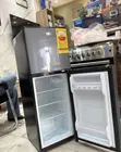 Premium Nasco NASF2-13FL Top Mount Freezer Fridge (Gray) - 1