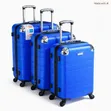Plastic 3-Piece Luggage Set (4-Wheel Spinner) - 1