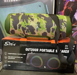 Sing-E ZQS-L28 Bluetooth Speaker - IP65 Waterproof, TWS LED