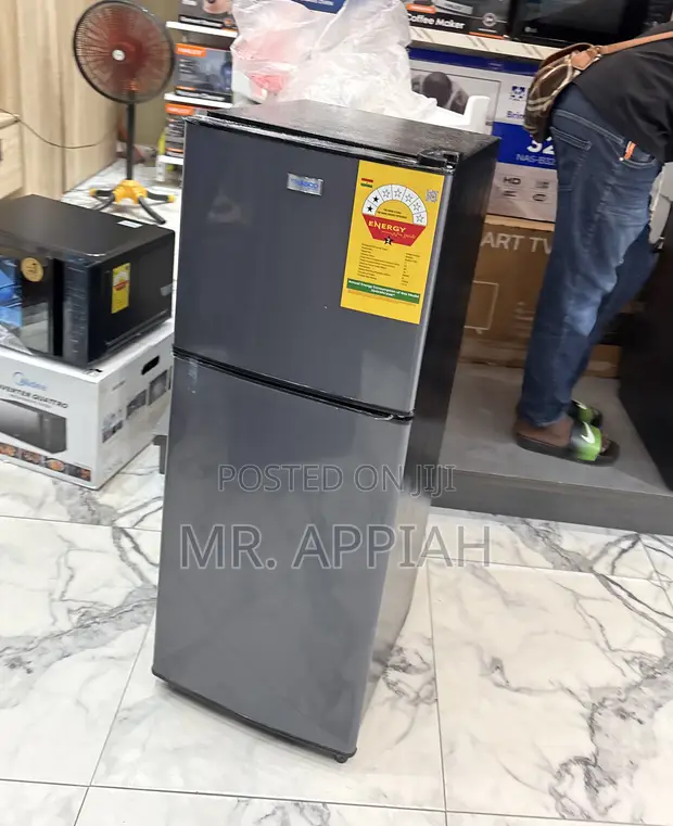Brand New Nasco Top Mount Freezer Fridge (NASF2-13FL) - Gray - 1