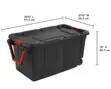 Sterilite Wheely XLarge Storage Containers (180L) - 3