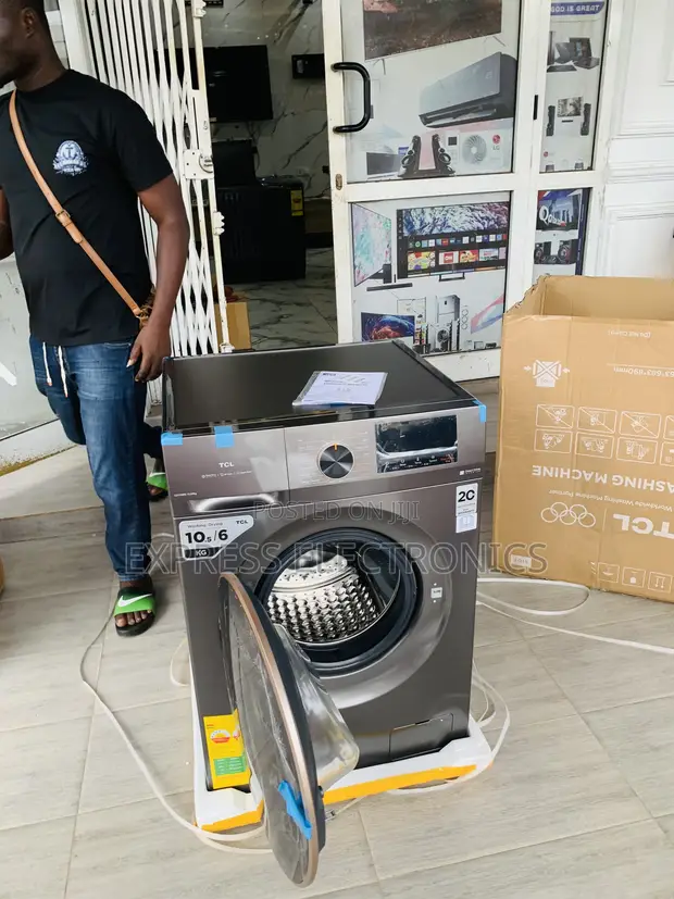 TCL Washing Machine TWF105-C20 - 10.5kg DD Inverter - 1