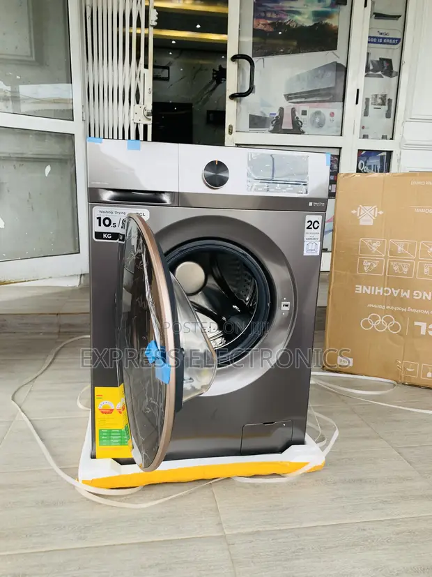 TCL Washing Machine TWF105-C20 - 10.5kg DD Inverter Washer - 1