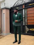 Sparkling Double Breasted Wedding Suit - 2
