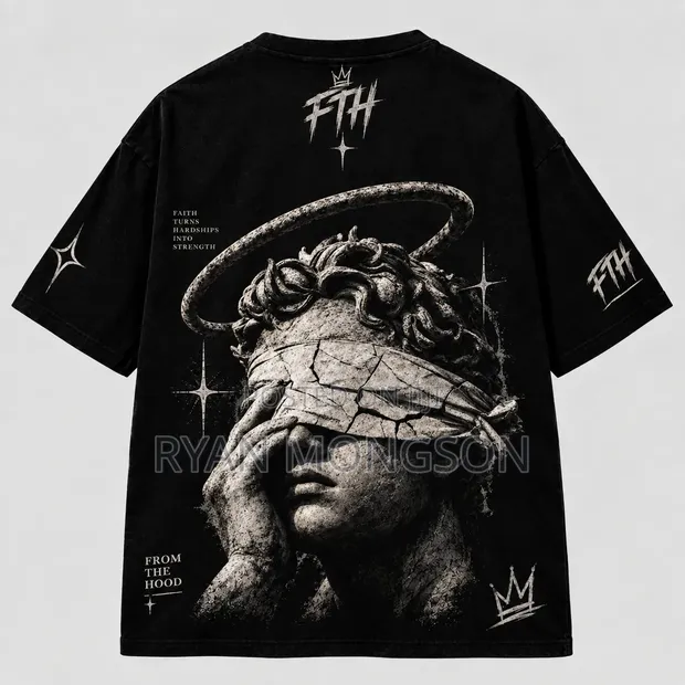 FromTheHood Unisex Cotton T-Shirt - 1