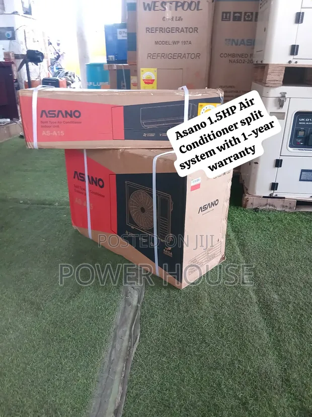 Asano 1.5HP Split AC - Energy Saving, Low Noise - 1