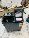 Brand New Nasco 7kg Black Semi-Auto Twin Tub Washing Machine - 2