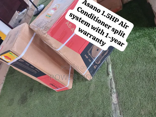 Asano 1.5HP R410A Split AC - Quality Compressor, Fast Cooling - 1