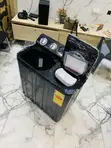 Nasco 7kg Black Semi-Auto Twin Tub Washing Machine - 1