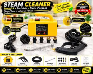 High-Temperature Car Steam Cleaner - Multi-Use
