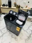 Nasco 7kg Black Semi-Auto Twin Tub Washing Machine - 2