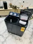 Nasco 7kg Black Semi-Auto Twin Tub Washing Machine (NAS-07-TW) - 2