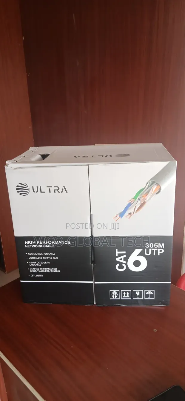 Ultra Cat6 UTP Indoor Network Cable - 305m - 1
