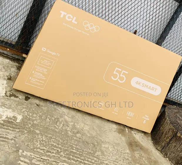 Brand New TCL 55 Inch UHD Android Smart TV - 1