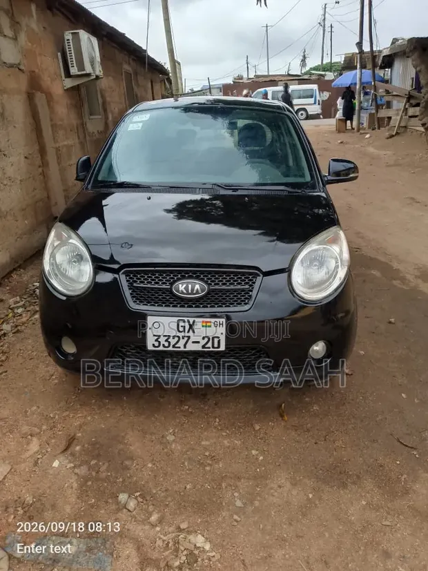 Kia Morning 2010 Black - 1