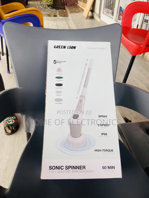 Green Lion Sonic 5-in-1 Spin Scrubber - 1