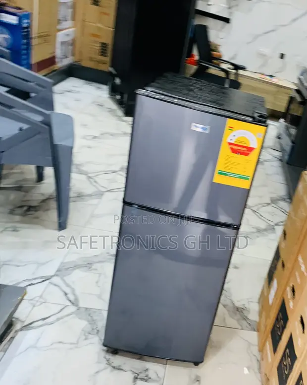 Nasco 112L Top Mount Fridge - 2 Doors - 1