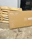 Durable TCL 55” QLED Smart Google TV (Black) - 1