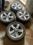 Yokohama 215/55R17 Tyres with 17" Alloy Rims + Extra Rims - 5