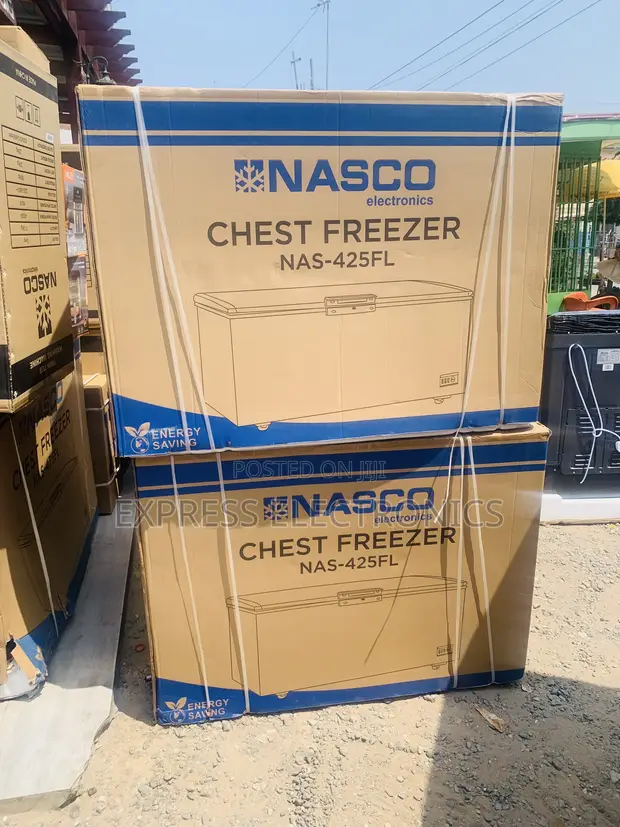 Nasco 318L Energy-Efficient Deep Freezer (NAS-425FL) - 1
