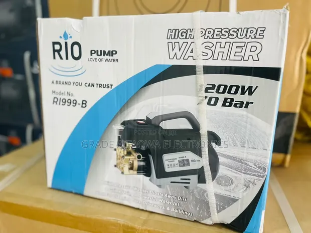 Rio Electric High Pressure Washer 1.61 HP - 1
