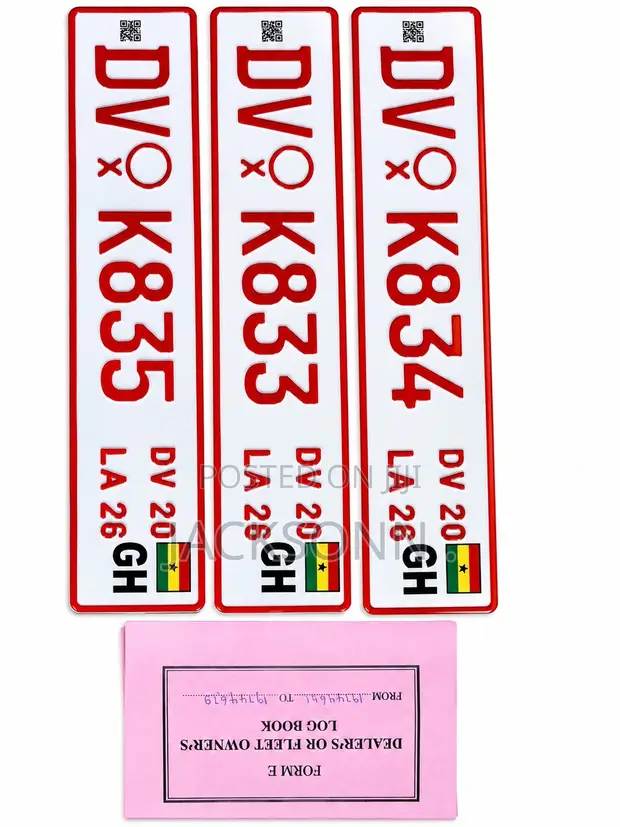 DV Plates for Sale - 1