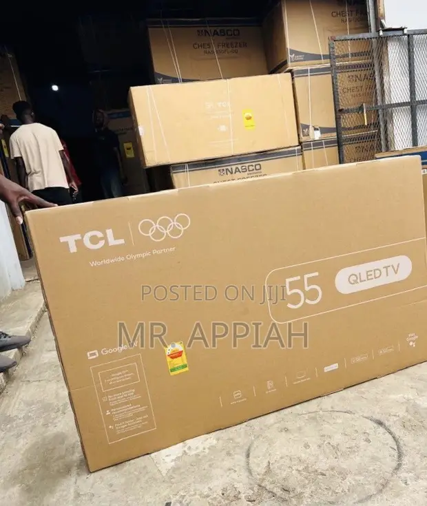 Durable TCL 55” FHD Smart Android Google TV - 1