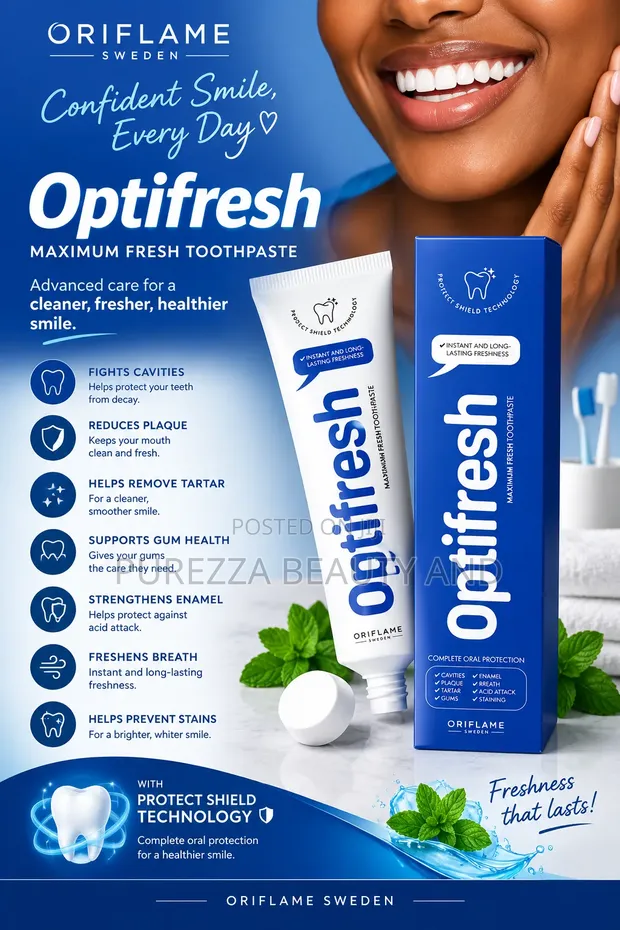 Optifresh Maximum Fresh Toothpaste - 1