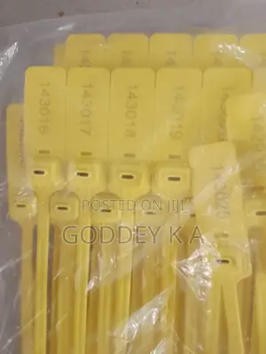 Flat Plastic Seals with Serial Number