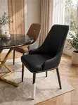 Brand New VIG Furniture Black Leather Dining Chairs - 1
