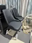 Brand New VIG Furniture Black Leather Dining Chairs - 4