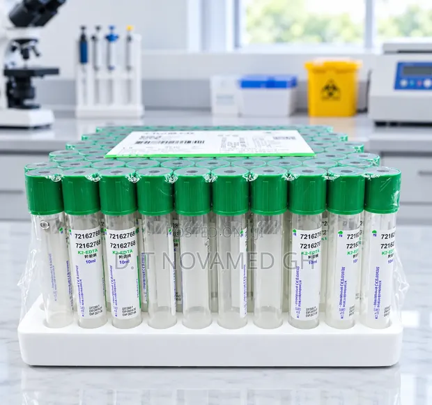 Heparin Tube (Green-Top) - 100 Pieces - 1