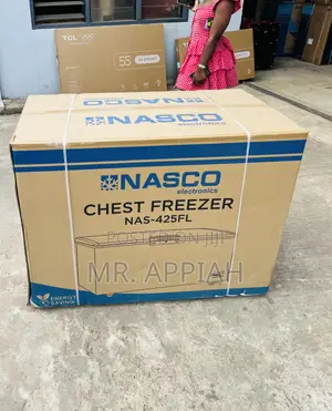 Super Adorable Nasco Nas475fl 400L Freezer (Black)