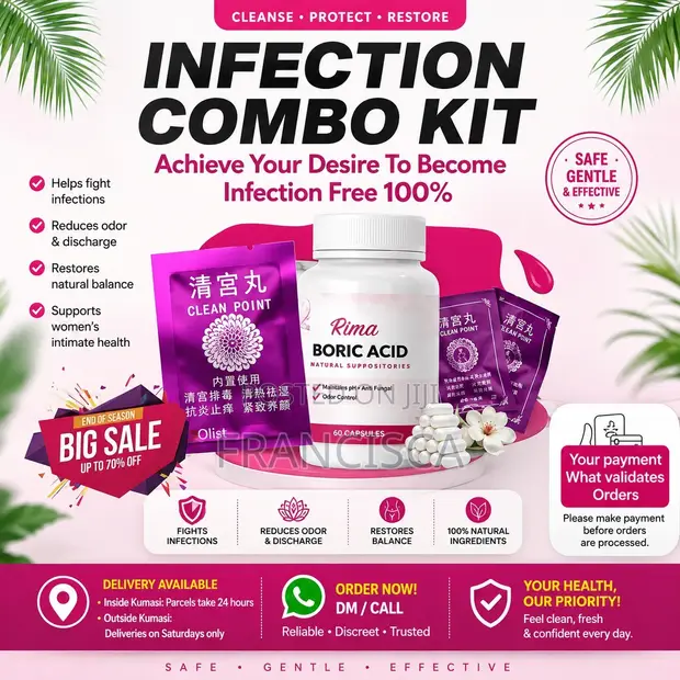 Franca’s Feminine Care: Boric Acid & Yoni Pearls - 1