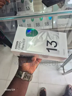 New Oppo Reno13 F 256GB Black
