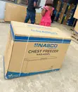 Brand New Nasco 400L Chest Freezer (NAS475FL), Black - 2