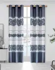 2-in-1 Curtains - Sheer & Blackout - 1