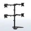 VIVO Quad Monitor Free-Standing Desk Mount - 1