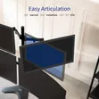VIVO Quad Monitor Free-Standing Desk Mount - 2
