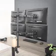 VIVO Quad Monitor Free-Standing Desk Mount - 5