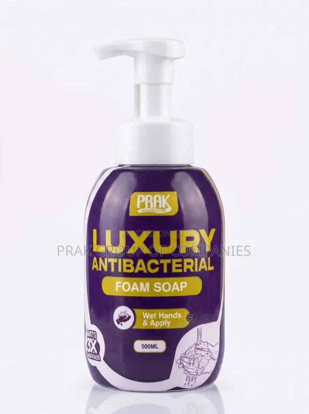 PRAK Luxury Antibacterial Foam Soap - 0.5L - 1