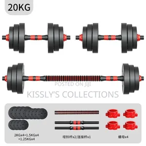 Bodyfit 20KG Adjustable Dumbbell Set