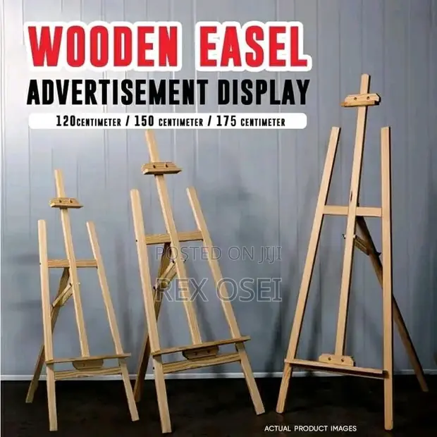 Wooden Art Easel - Brand New - 1